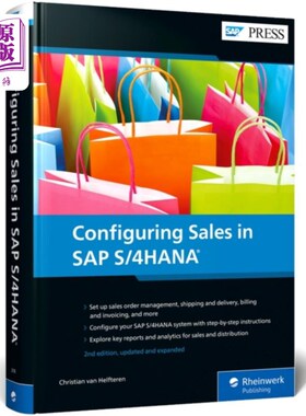 海外直订Configuring Sales in SAP S/4HANA SAP S/4HANA下配置销售