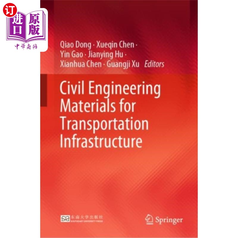 海外直订Civil Engineering Materials for Transportation I... 交通基础设施土木工程材料