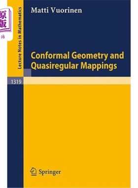 海外直订Conformal Geometry and Quasiregular Mappings 共形几何与拟正则映射