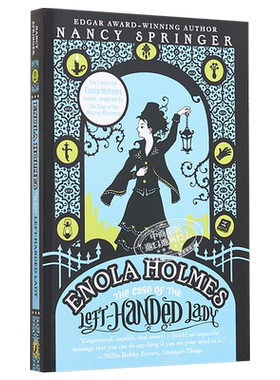 夏洛克福尔摩斯周边书英文原版 天才少女福尔摩斯2 An Enola Holmes Mystery 福尔摩斯周边小说英文版 福尔摩斯小姐
