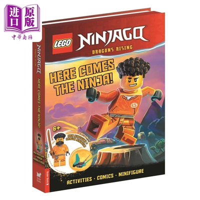 乐高忍者来了  LEGO NINJAGO Here Comes the Ninja 英文原版 LEGO 儿童益智谜题【中商原版】