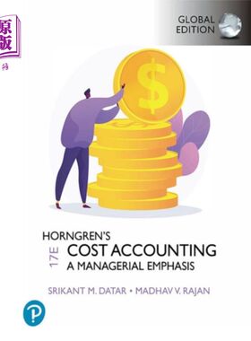 海外直订Horngren's Cost Accounting, Global Edition Horngren的成本会计，全球版