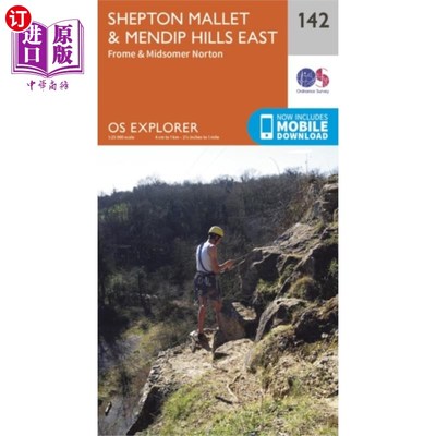 海外直订Shepton Mallet and Mendip Hills East 谢普顿·马利特和东门迪普山