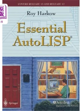 海外直订Essential Autolisp(r): With a Quick Reference Card and a Diskette 基本Autolisp（r）：带快速参考卡和软盘