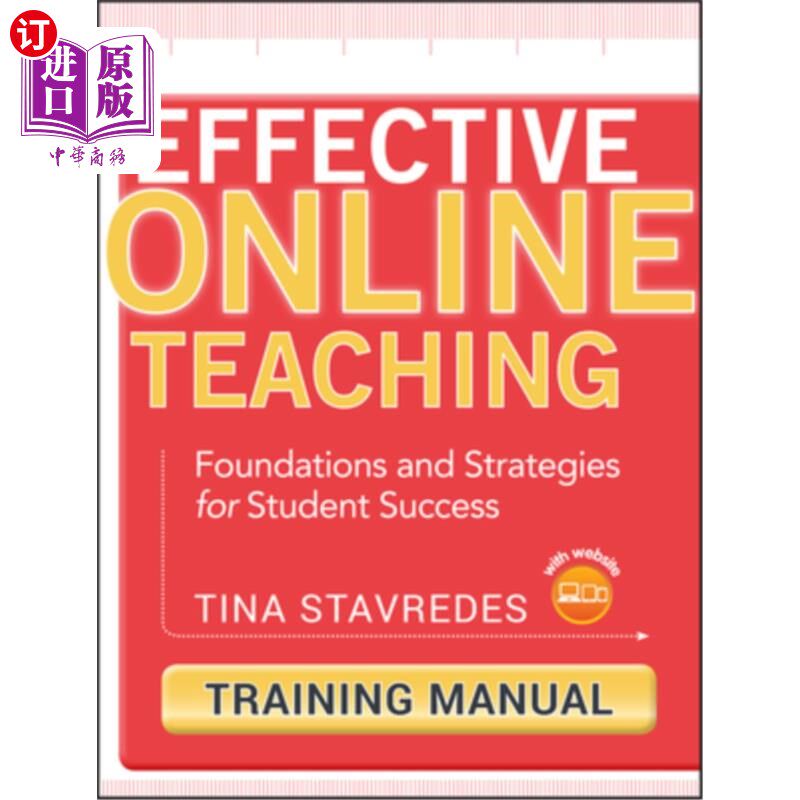 海外直订Effective Online Teaching: Foundations and Strategies for Student Success [With 有效的在线教学:学生成功的