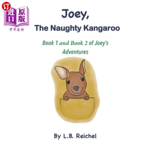 海外直订Joey The Naughty Kangaroo Book 1 and 2 小袋鼠乔伊书1和2