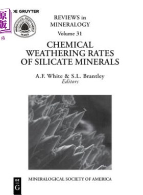 海外直订Chemical Weathering Rates of Silicate Minerals 硅酸盐矿物的化学风化速率