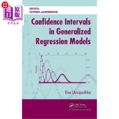 海外直订Confidence Intervals in Generalized Regression Models [With CDROM] 广义回归模型的置信区间[与CDROM]