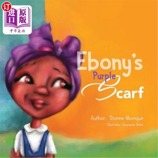 海外直订Ebony's Purple Scarf 乌木的紫色的围巾