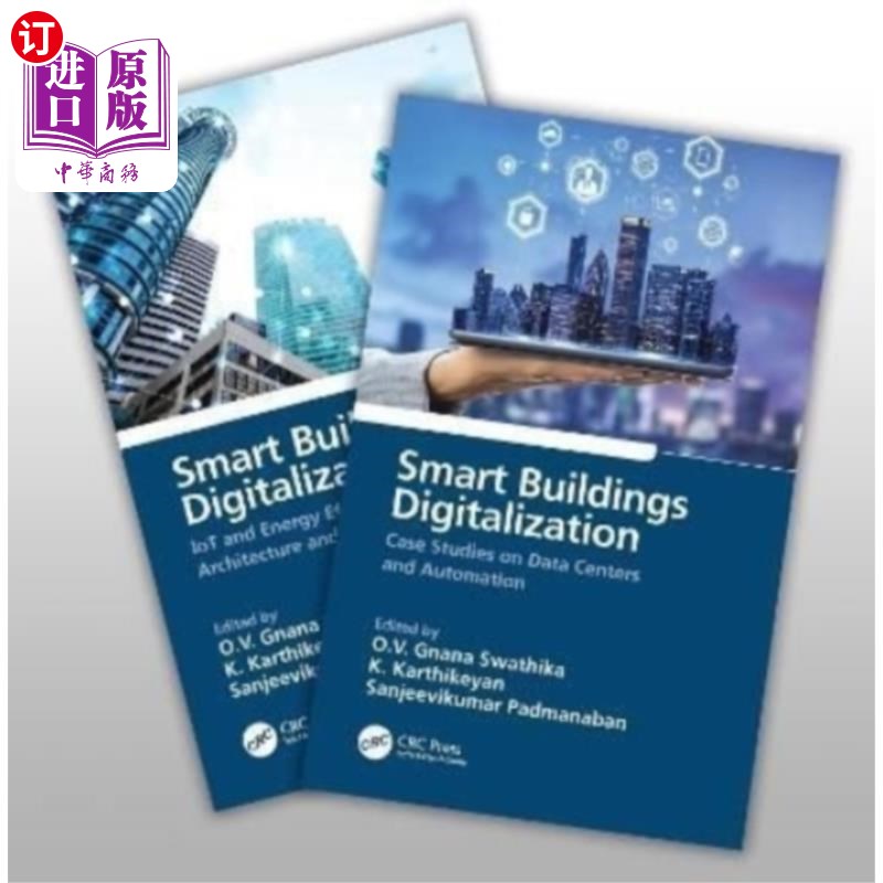 海外直订Smart Buildings Digitalization, Two Volume Set 智能建筑数字化,两卷集