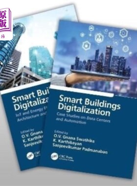 海外直订Smart Buildings Digitalization, Two Volume Set 智能建筑数字化，两卷集