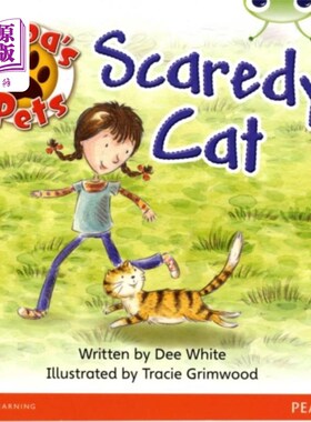 海外直订Bug Club Guided Fiction Year 1 Yellow B Pippa's Pets: Scaredy Cats 虫子俱乐部指导小说第1年黄色B皮帕的宠物：