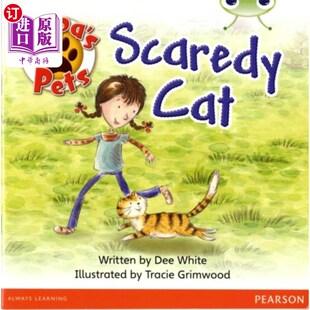 海外直订Bug Club Guided Fiction Year 1 Yellow B Pippa's Pets: Scaredy Cats 虫子俱乐部指导小说第1年黄色B皮帕的宠物：