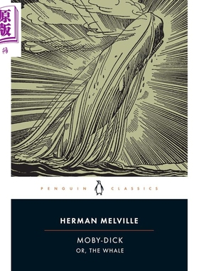 预售 白鲸记 西北大学出版社版本为基础 附注释 PBC Moby Dick or The Whale 英文原版 Herman Melville 经典文学小说【中商原版】