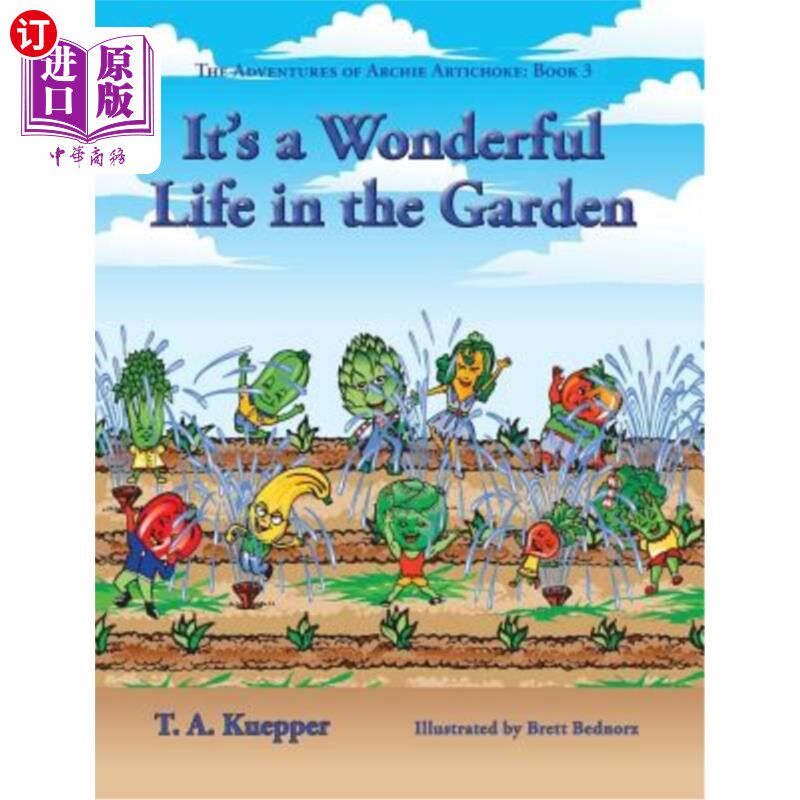 海外直订It's a Wonderul Life in the Garden 这是一个奇妙的生活在花园里