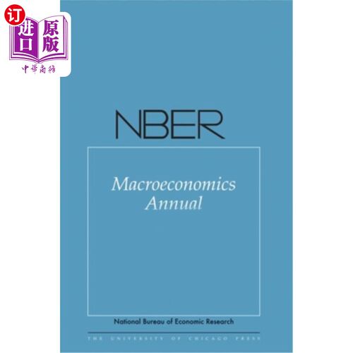 海外直订Nber Macroeconomics Annual 2018, Volume 33: Volume 33 Nber宏观经济学年度2018，第33卷:第33卷