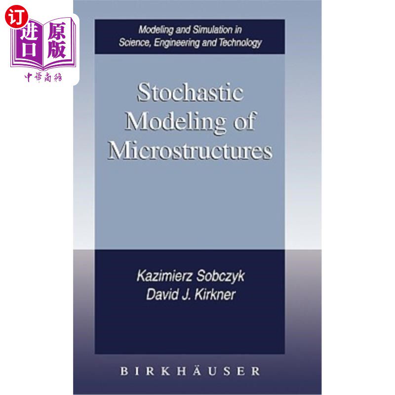 海外直订Stochastic Modeling of Microstructures 微观结构的随机建模