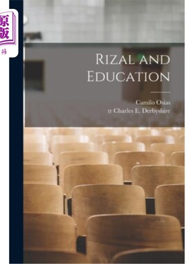 海外直订Rizal and Education 萨尔和教育