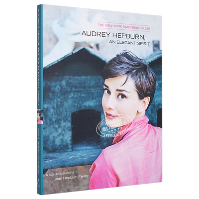 奥黛丽·赫本 优雅的精神 奥斯卡金像奖+艾美奖+格莱美奖得主 罗马假日主演 英文原版 Audrey Hepburn An Elegant Spirit