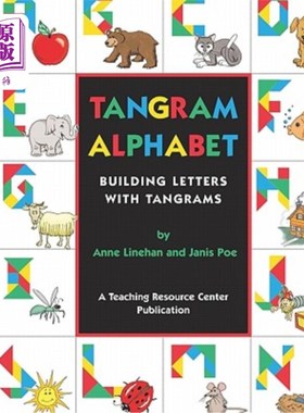 海外直订Tangram Alphabet: Building Letters with Tangrams 唐格拉姆字母表：用唐格拉姆造字