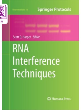 海外直订医药图书RNA Interference Techniques RNA干扰技术