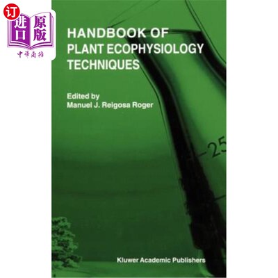 海外直订Handbook of Plant Ecophysiology Techniques 植物生态生理学技术手册