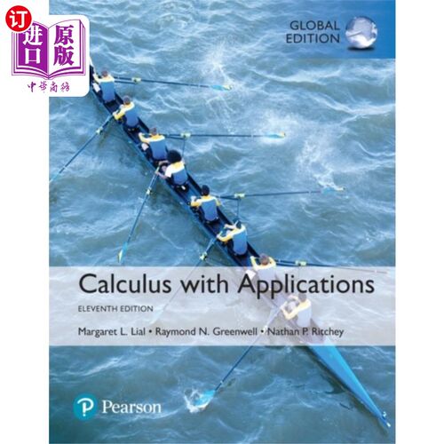 海外直订Calculus with Applications, Global Edition + MyL... 微积分应用与MyMathLab，全球版