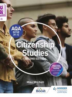 海外直订AQA GCSE (9-1) Citizenship Studies Second Edition AQA GCSE(9-1)公民研究第二版