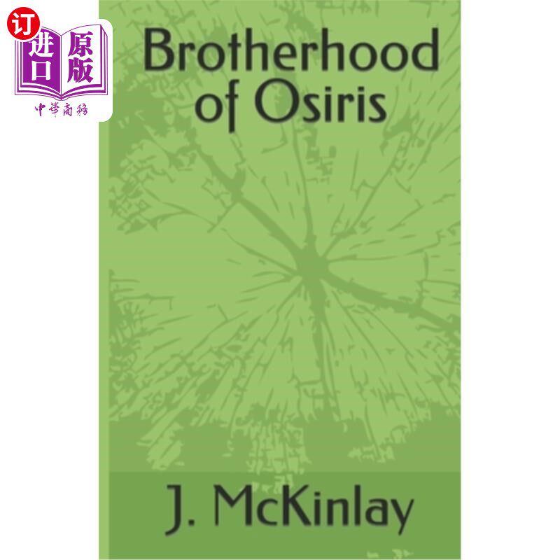 海外直订Brotherhood of Osiris 兄弟会的奥西里斯