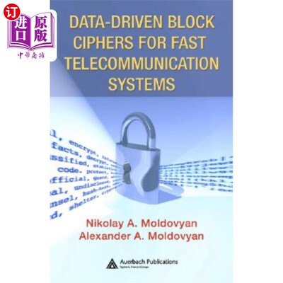 海外直订Data-Driven Block Ciphers for Fast Telecommunication Systems 用于快速电信系统的数据驱动分组密码