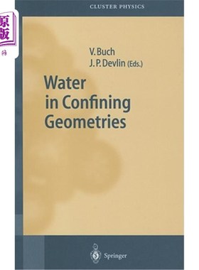 海外直订Water in Confining Geometries 限制几何中的水