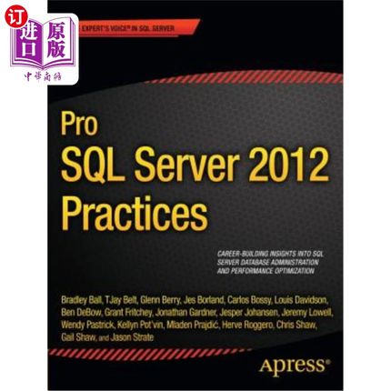 海外直订Pro SQL Server 2012 Practices Pro SQL Server 2012实践