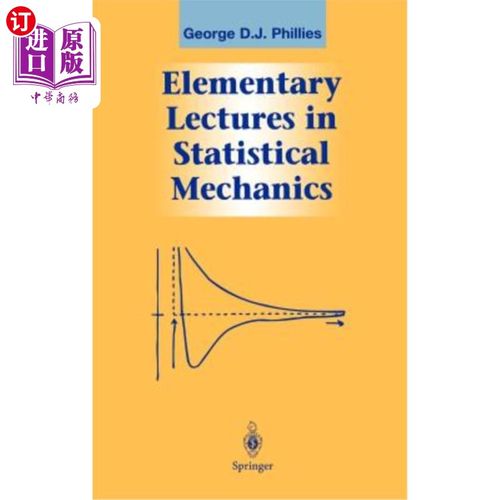 海外直订Elementary Lectures in Statistical Mechanics 统计力学基础课