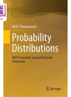 海外直订Probability Distributions: With Truncated, Log and Bivariate Extensions 概率分布:截断，对数和二元扩展