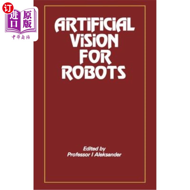 海外直订Artificial Vision for Robots 机器人的人工视觉