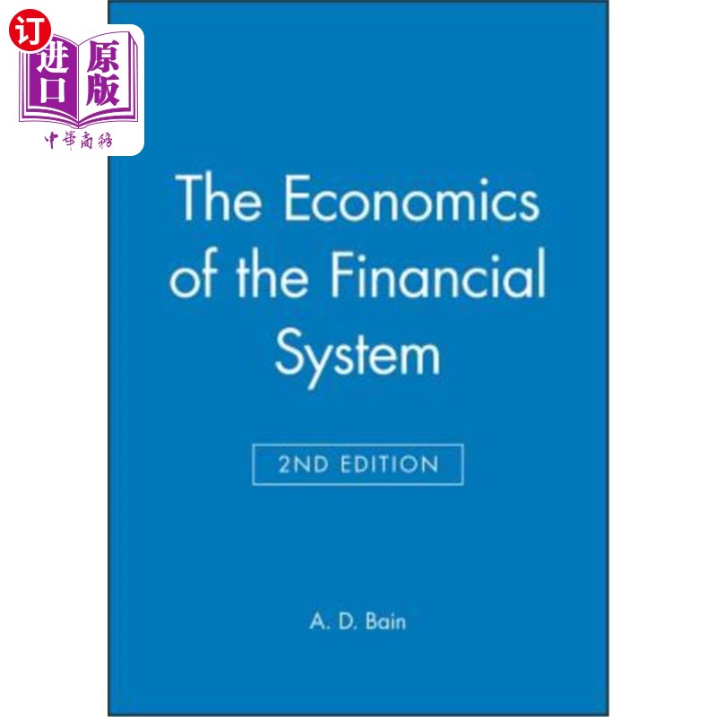 海外直订The Economics of the Financial System 金融体系经济学
