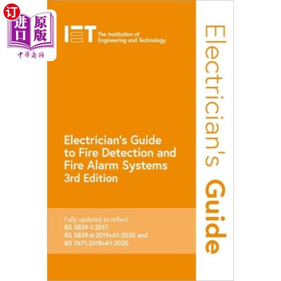 海外直订Electrician's Guide to Fire Detection and Fire A... 火灾探测和火灾警报系统电工指南