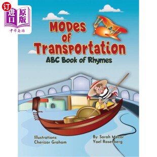 ABC 睡前阅读 ABC押韵书 Bedtime Transportation Brainy Rhymes Book 交通方式 海外直订Modes Reading Benefits