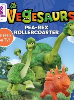 海外直订Vegesaurs: Pea-Rex Rollercoaster 素食