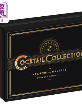 现货 WmBrown鸡尾酒系列 内格罗尼和马提尼酒 Cocktail Collection The Negroni and the Martini Matt Hranek【中商原版】