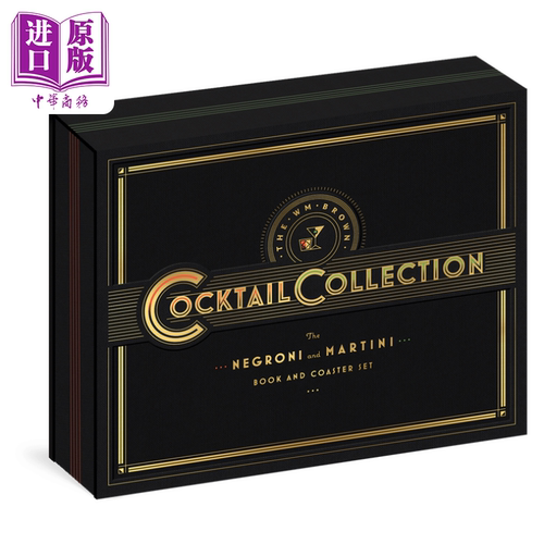 现货 WmBrown鸡尾酒系列 内格罗尼和马提尼酒 Cocktail Collection The Negroni and the Martini Matt Hranek【中商原版】