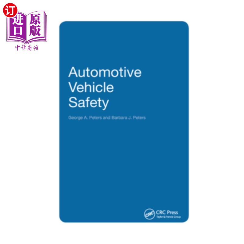海外直订Automotive Vehicle Safety 汽车安全