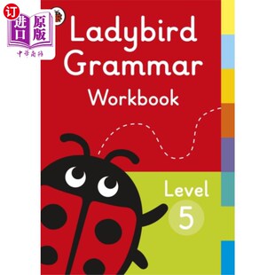 海外直订Ladybird Level Workbook 瓢虫语法练习册5级 Grammar