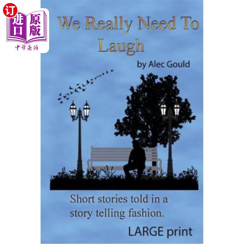 海外直订We Really Need To Laugh: Large Print 我们真的需要笑：大字体