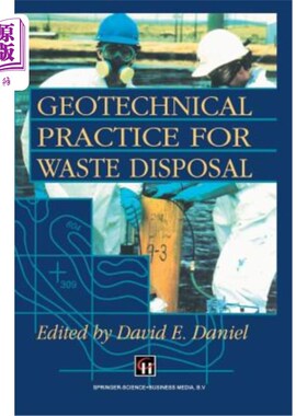 海外直订Geotechnical Practice for Waste Disposal 废物处置的岩土工程实践