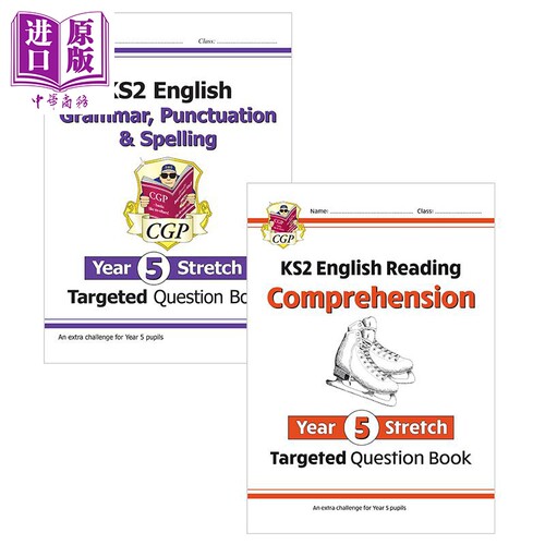 预售英国CGP原版KS2