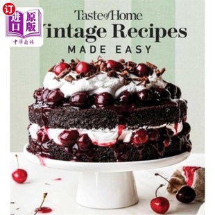 Easy for 285 Made Vintage Goods Retro 家庭复古食谱 and Recipes Baked Home 海外直订Taste 味道：285复 Dishes