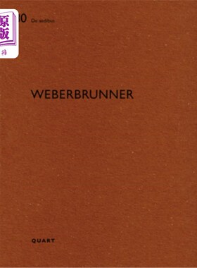 海外直订Weberbrunner: de Aedibus 80 WeberRunner:de Aedibus 80