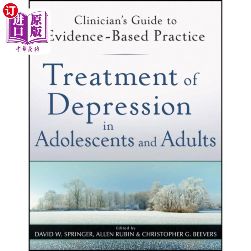 海外直订医药图书Treatment of Depression in Adolescents and Adults 青少年和成人抑郁症的治疗