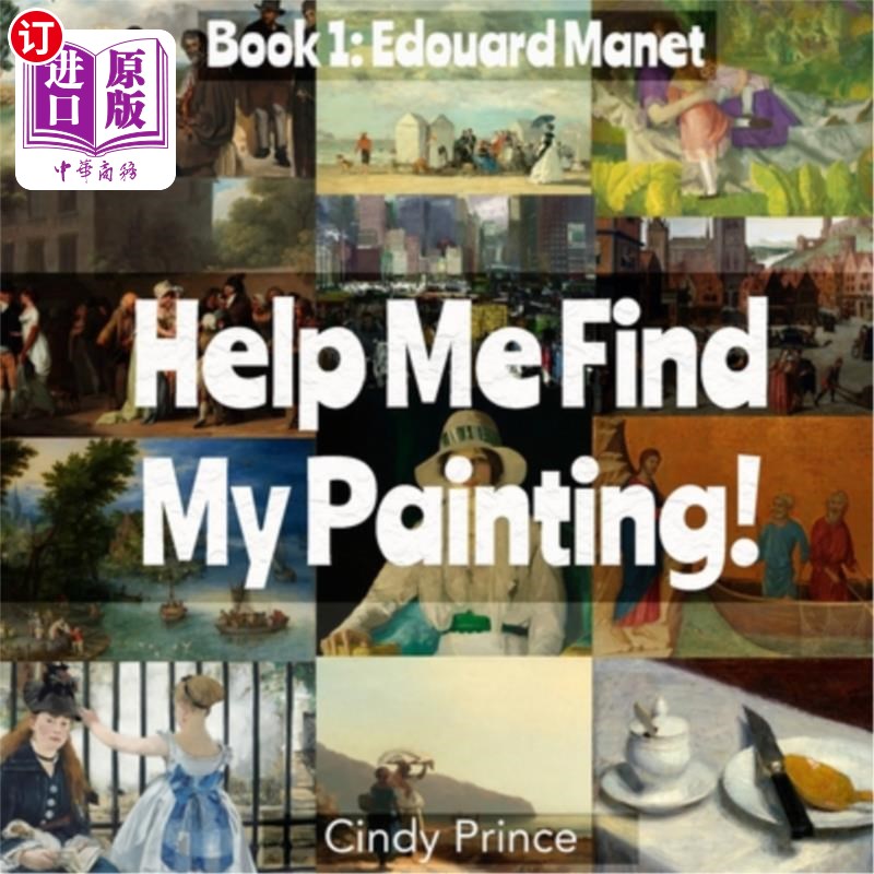 海外直订Edouard Manet: Find My Painting Book #1 爱德华·马奈:《找到我的绘画